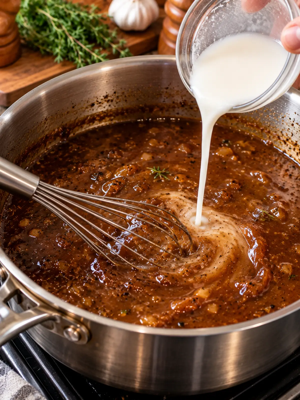 Balsamic Glazed Pot Roast from Slow Cooker — instructional