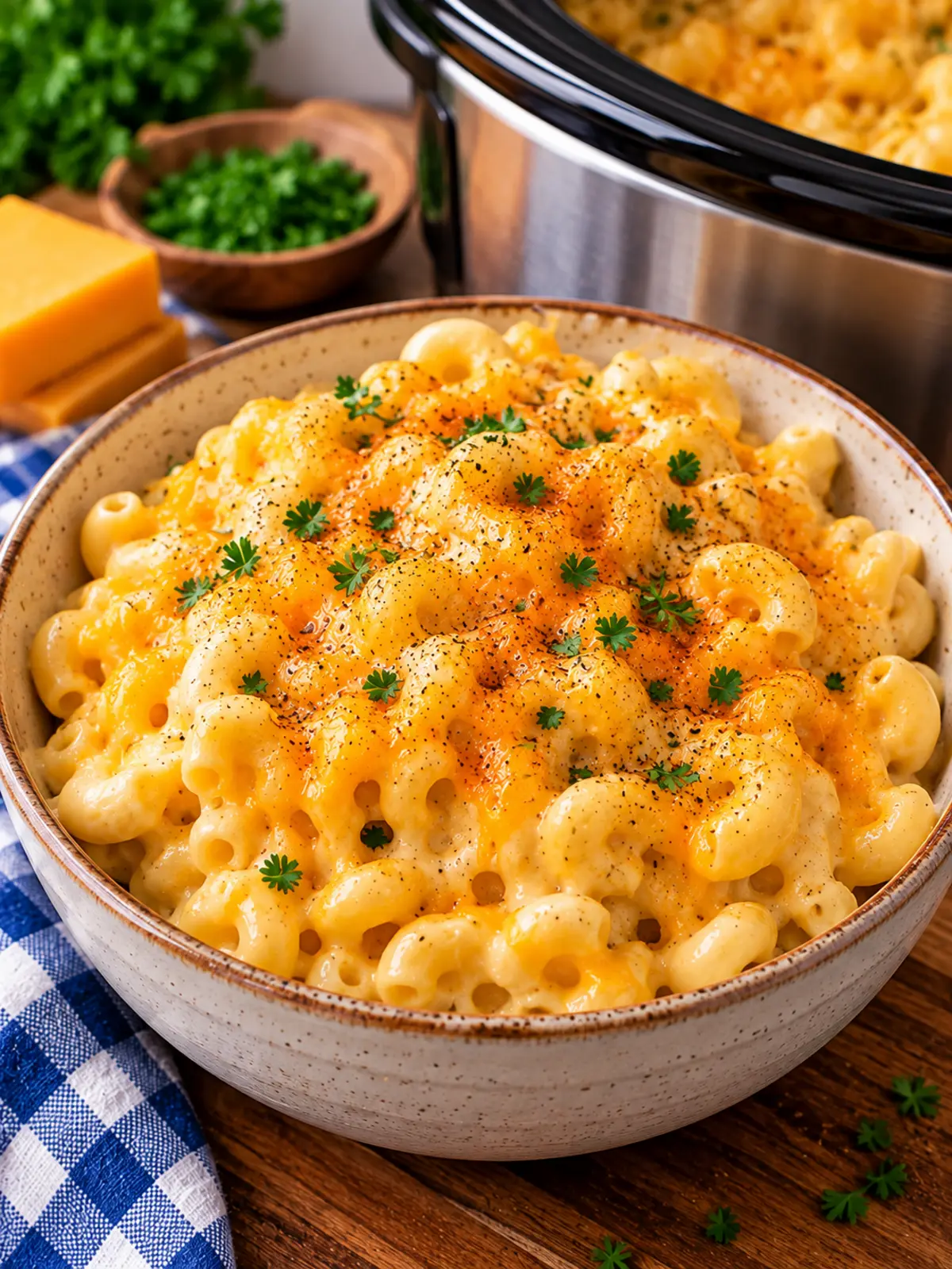 Crockpot Mac and Cheese for a Creamy Dinner — final serving