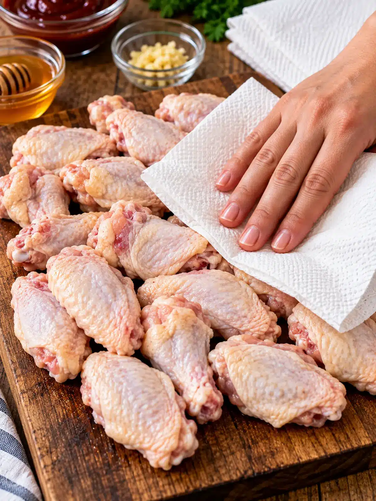 Slow Cooker Wings with Honey Barbecue Sauce — transformational process